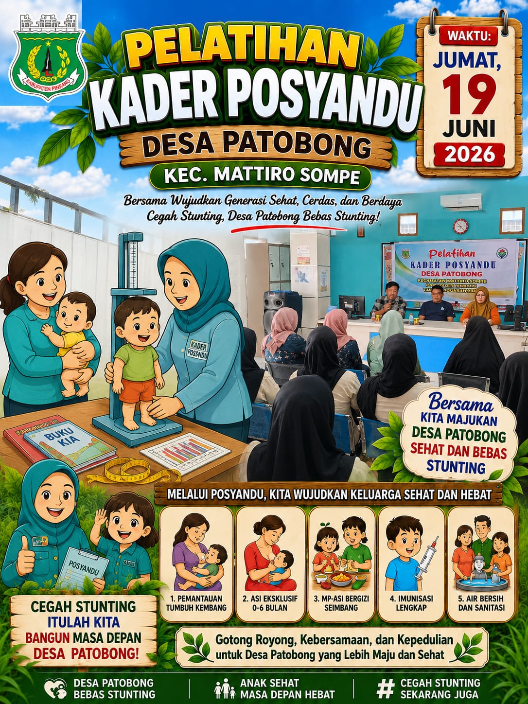 pemdes-patobong-gelar-pelatihan-kader-posyandu-2026